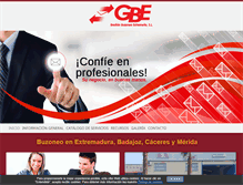 Tablet Screenshot of gbe-publimerita.com